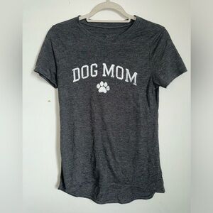 Modern Lux Charcoal Dog Mom Tee